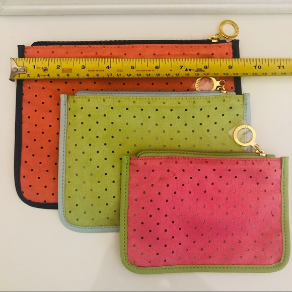 Estée Lauder Set of Three Faux Suede Makeup Bags - Picture 6 of 6